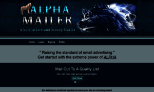 Alphamailer.info thumbnail