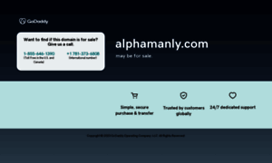 Alphamanly.com thumbnail