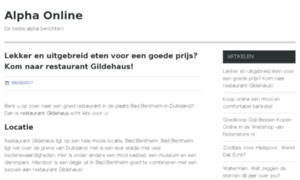 Alphaonline.nl thumbnail