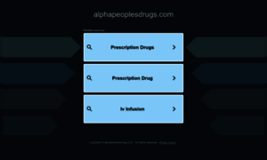 Alphapeoplesdrugs.com thumbnail