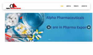 Alphapharmaceuticals.co.in thumbnail