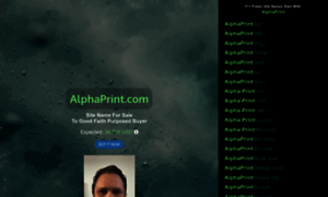 Alphaprint.com thumbnail