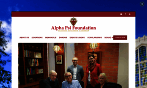 Alphapsifoundation.net thumbnail