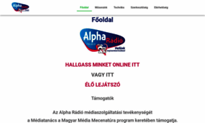 Alpharadio.hu thumbnail