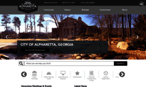 Alpharetta.ga.us thumbnail