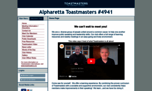 Alpharettaclub.toastmastersclubs.org thumbnail