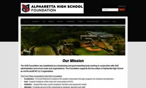 Alpharettahighschoolfoundation.com thumbnail