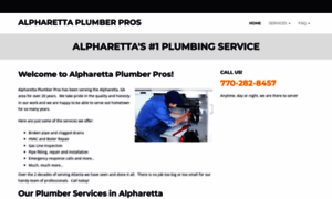 Alpharettaplumberpros.com thumbnail