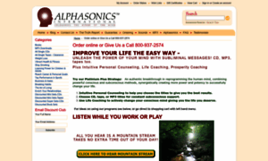 Alphasonics.com thumbnail