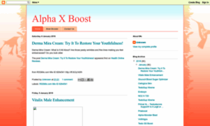 Alphaxboosttestosterone.blogspot.com thumbnail