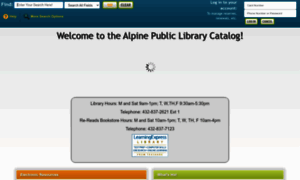 Alpine.biblionix.com thumbnail