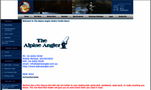 Alpineangler.com.au thumbnail