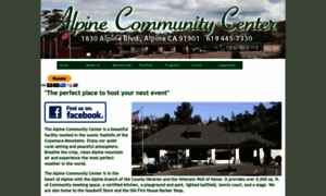 Alpinecommunitycenter.com thumbnail