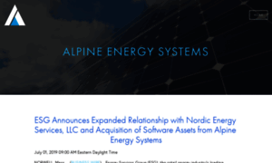 Alpineenergysystems.com thumbnail