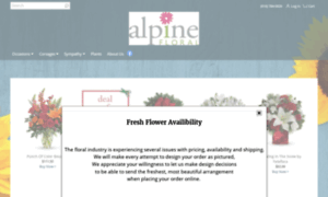 Alpinefloralandgifts.com thumbnail