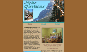 Alpineguesthouse.ca thumbnail