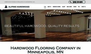 Alpinehardwoodmn.com thumbnail