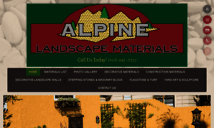 Alpinelandscapematerials.com thumbnail