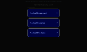 Alpinemedical.com thumbnail