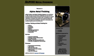 Alpinemetalfinishing.com thumbnail