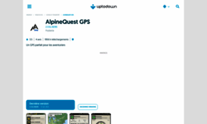 Alpinequest-gps.fr.uptodown.com thumbnail