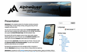 Alpinequest.psyberia.net thumbnail
