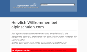 Alpinschulen.com thumbnail