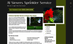 Alsieverssprinklerservice.com thumbnail