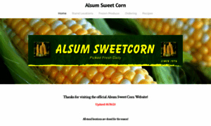 Alsumsweetcorn.com thumbnail