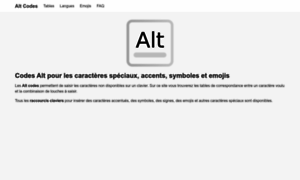 Alt-codes.fr thumbnail