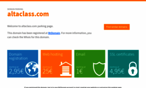 Altaclass.com thumbnail