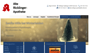 Alte-ricklinger-apotheke-hannover.de thumbnail