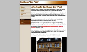 Alterkuelz-gasthaus-zur-post.de thumbnail