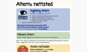 Altern.no thumbnail