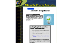 Alternate-energy-sources.com thumbnail
