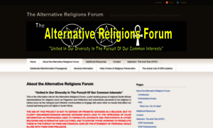 Alternatereligionsforum.wordpress.com thumbnail
