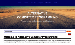Alternative-computer-programming.com thumbnail