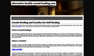 Alternative-health-crystal-healing.com thumbnail