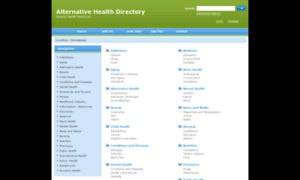 Alternative-health-directory.net thumbnail
