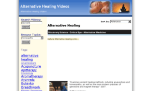 Alternativehealingvideos.info thumbnail