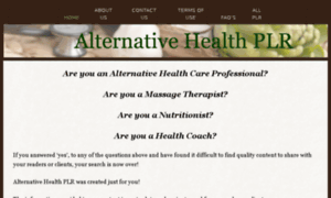 Alternativehealthplr.com thumbnail