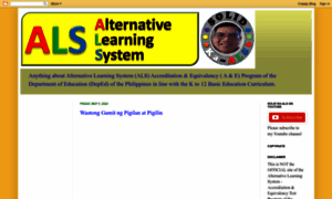 Alternativelearningsystem.blogspot.com thumbnail
