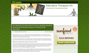 Alternativetherapieshq.com thumbnail