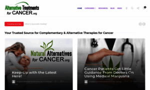 Alternativetreatmentsforcancer.org thumbnail
