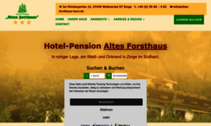 Altes-forsthaus-harz.de thumbnail