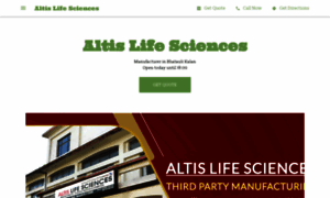 Altis-life-sciences.business.site thumbnail