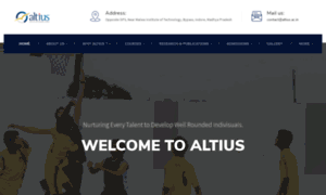Altius.ac.in thumbnail
