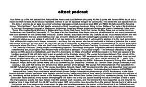 Altnetpodcast.com thumbnail