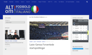 Altom-italienskfodbold.dk thumbnail