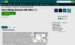Altova-xmlspy-enterprise-xml-editor.soft112.com thumbnail